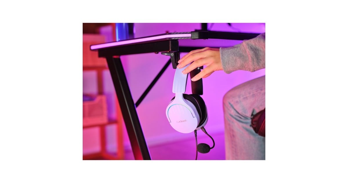 TrustGXT 490P Fayzo 7.1 USB gaming headset over-ear   (Paars, PC, PlayStation 4, PlayStation 5)