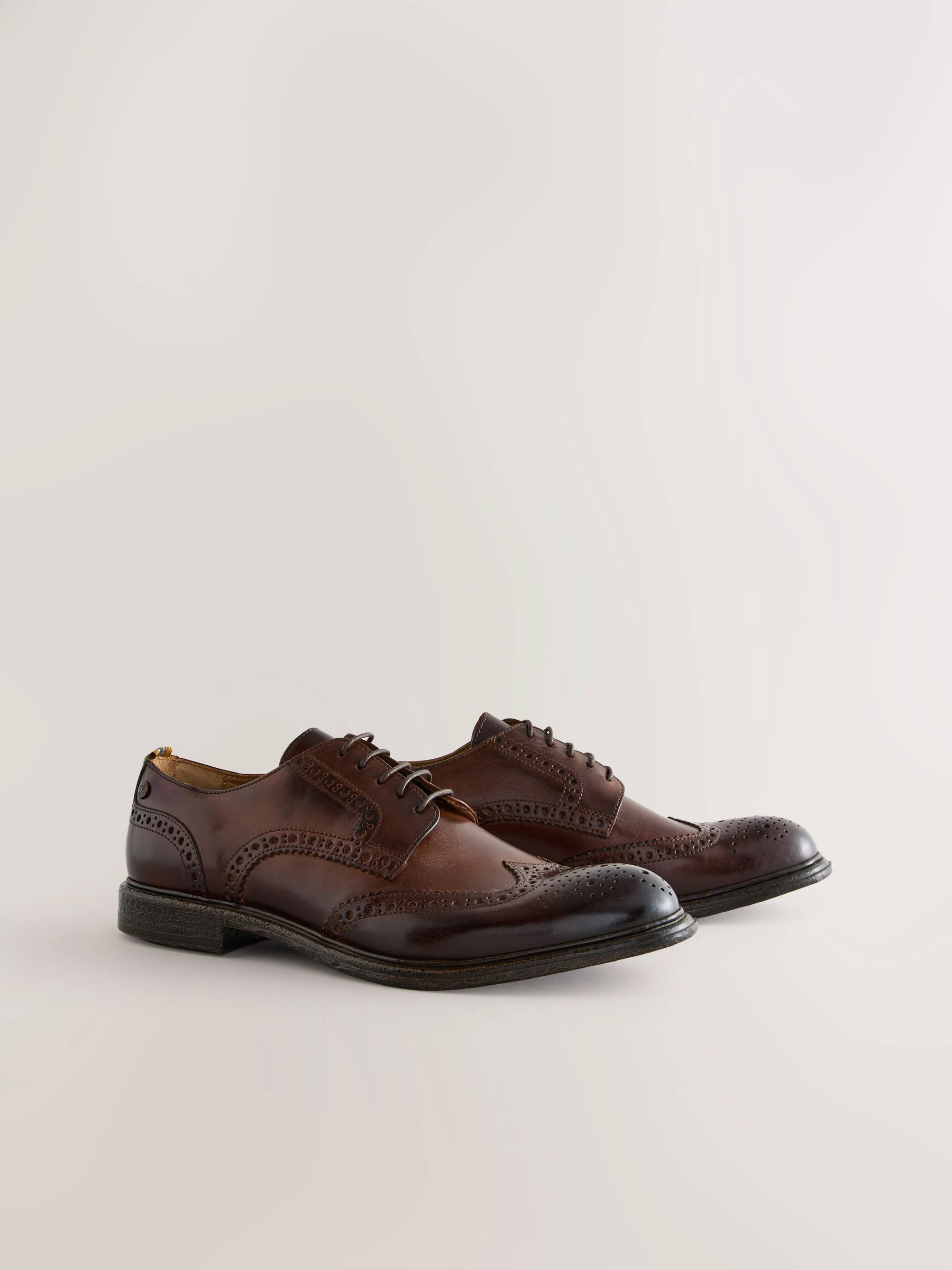 Donkerbruin - Heritage brogue-schoenen