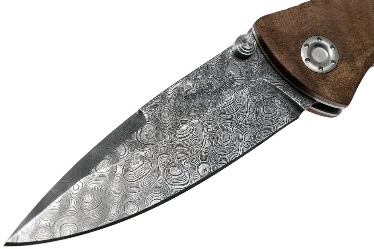Böker Tirpitz Damast Wood Limited Edition 110192DAM zakmes