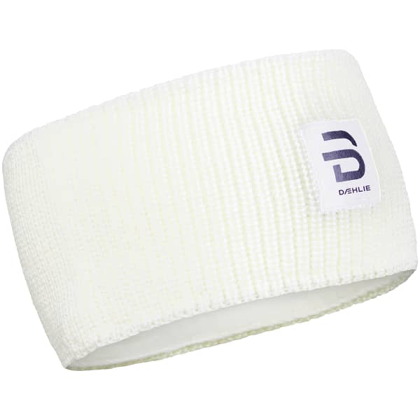 Bandeau ski de fond DAEHLIE HEADBAND RETRO SNOW WHITE