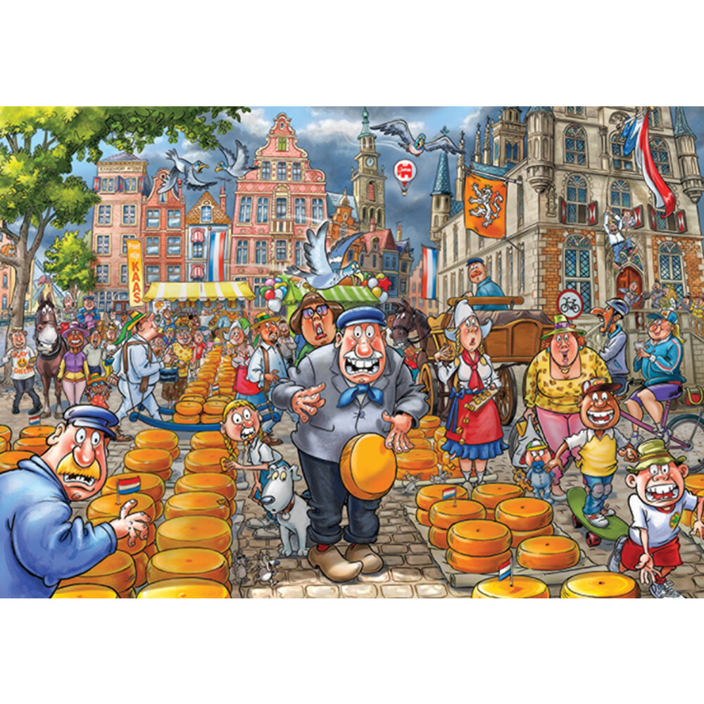 Jumbo Wasgij Original Puzzel 38 Kaasalarm! 1000 Stukjes