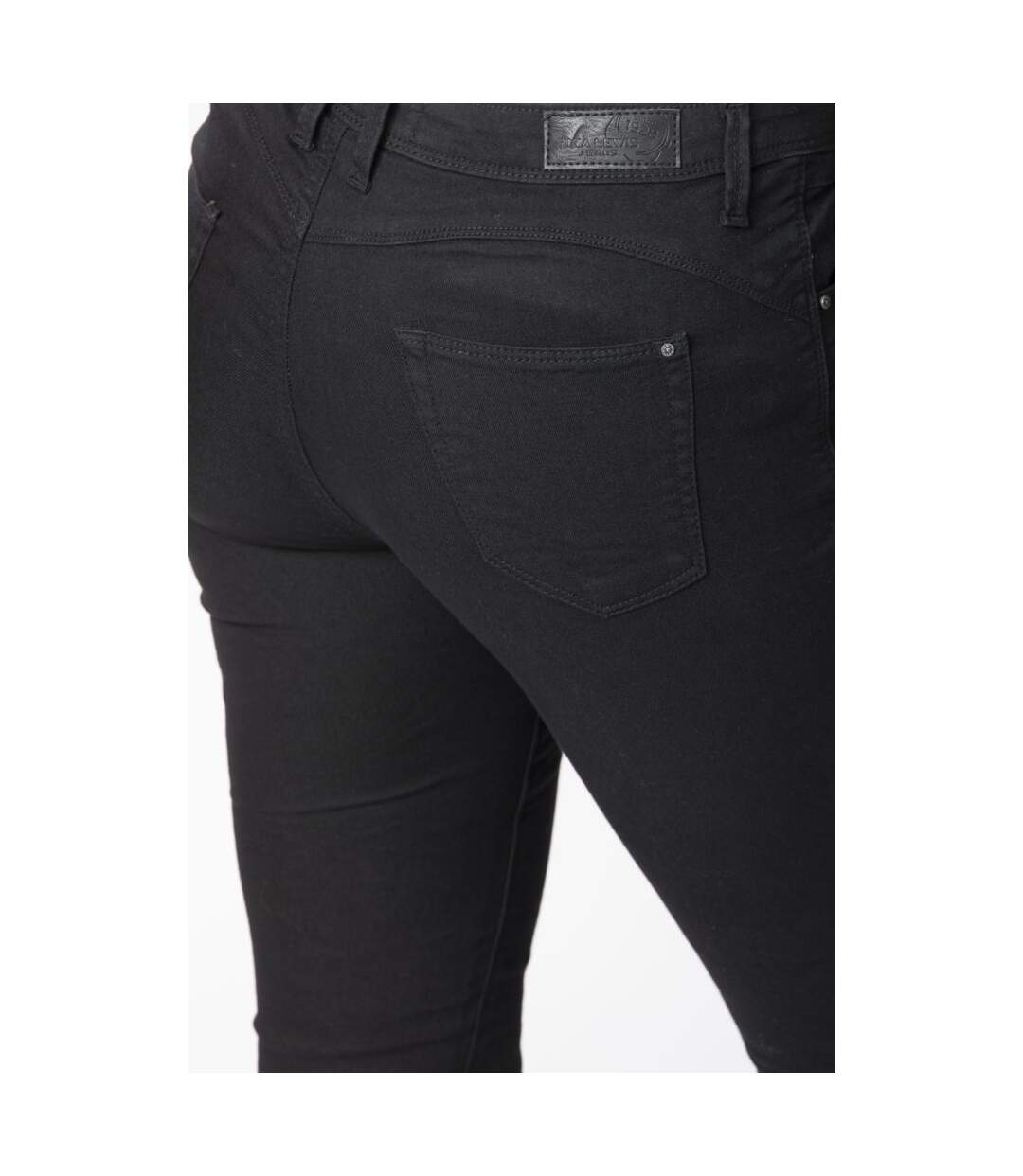 Jegging stretch taille haute MELISSA NOIR