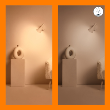 WiZ Connected LED kaars E14 40W mat kleur licht dimbaar