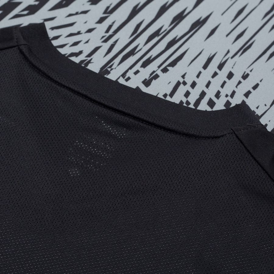 Nike Maillot Dri-FIT Precision VI - Noir/Gris/Blanc