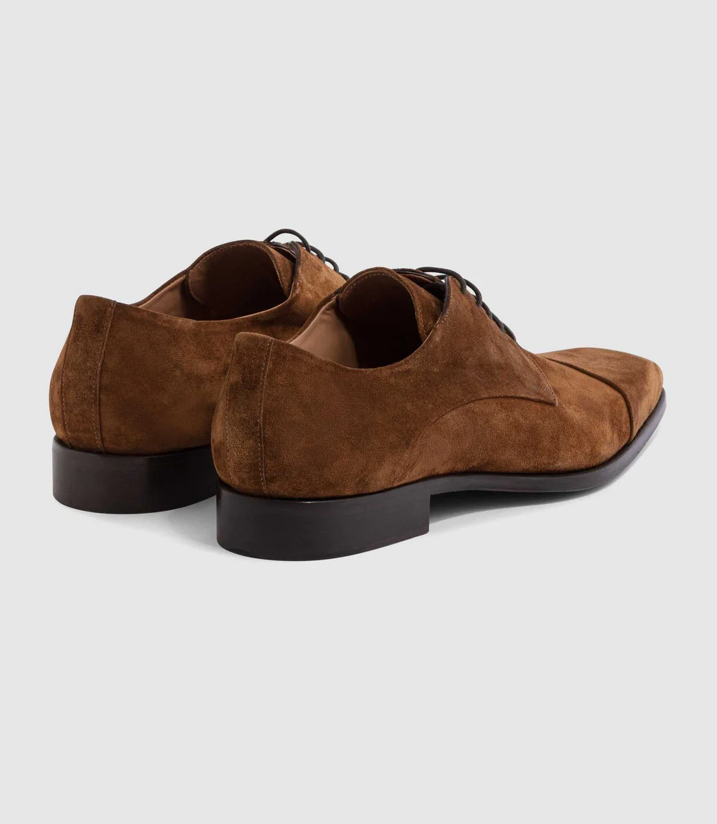 Chaussure coutures camel 