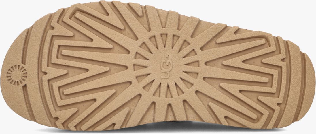 camel ugg slippers w goldenstar slide