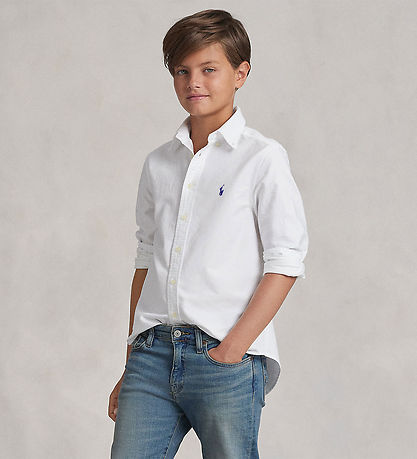 Polo Ralph Lauren Hemd - Leinen - Weiß