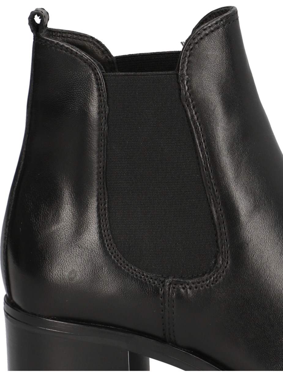 Glattleder Stiefelette