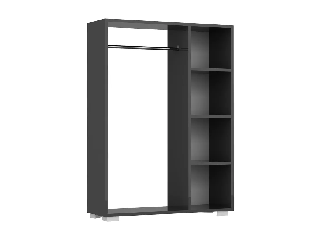 Armoire avec 4 compartiments 90 x 30 x 123 cm 03_0006358