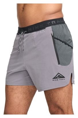 Short Nike Trail Second Sunrise 5in Gris Homme