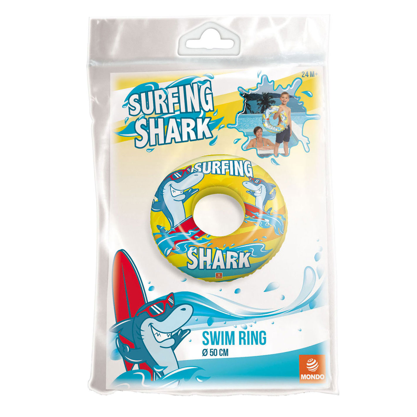 Mondo Zwemring Surfing Shark, 50cm