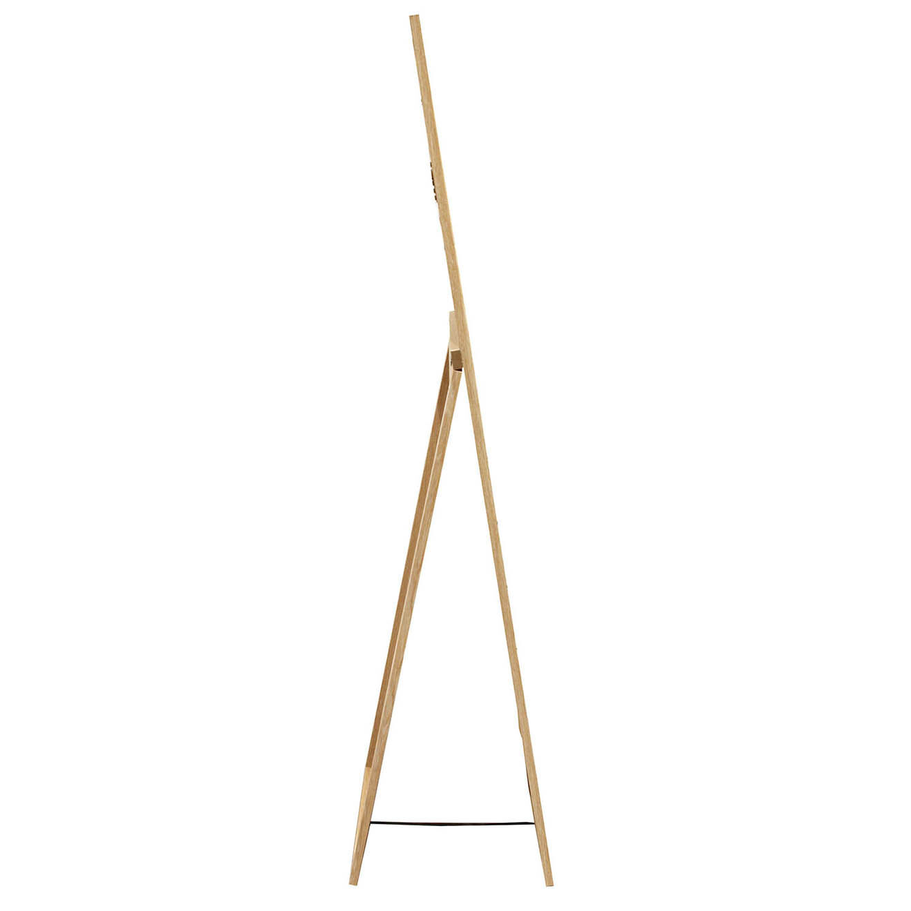Home Deco Factory Miroir en pied bois naturel - 30x39.10x140 cm