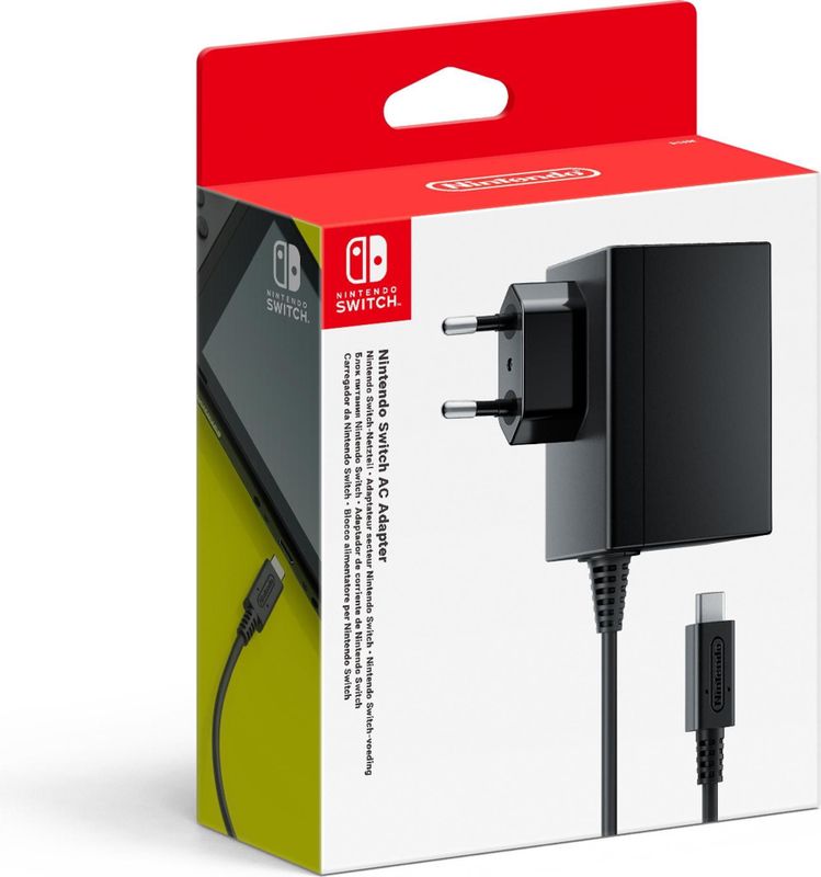 Officiële Nintendo Switch AC adapter / oplader
