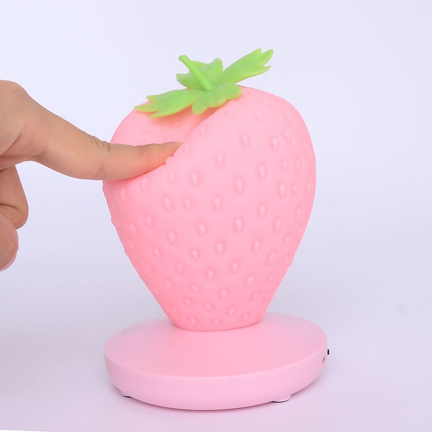 HOMTEC - Aardbei USB oplaadbare nachtlamp