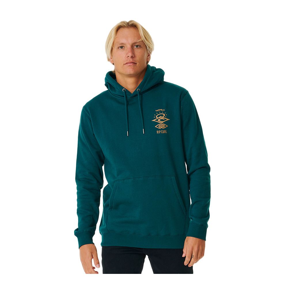 Rip Curl SEARCH ICON - Sweat Homme blue green