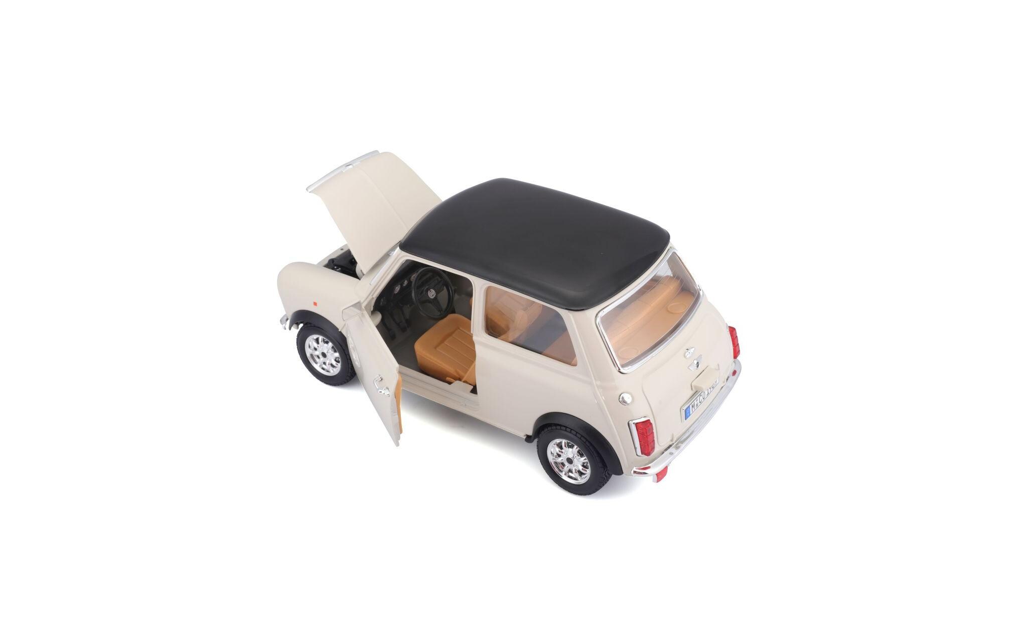 Mini Cooper 1969 Beige 1:18Sammlermodell im Massstab 1:18