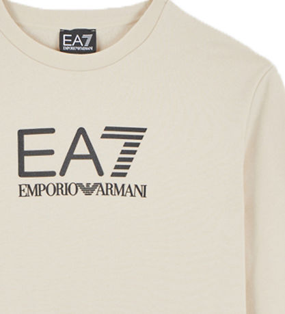 EA7 Sweatshirt - Whitecap Grey m. Logo