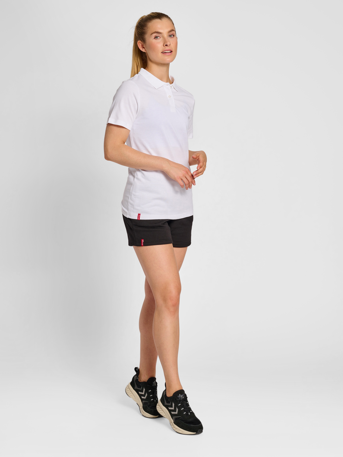 hmlRED CLASSIC POLO WOMAN