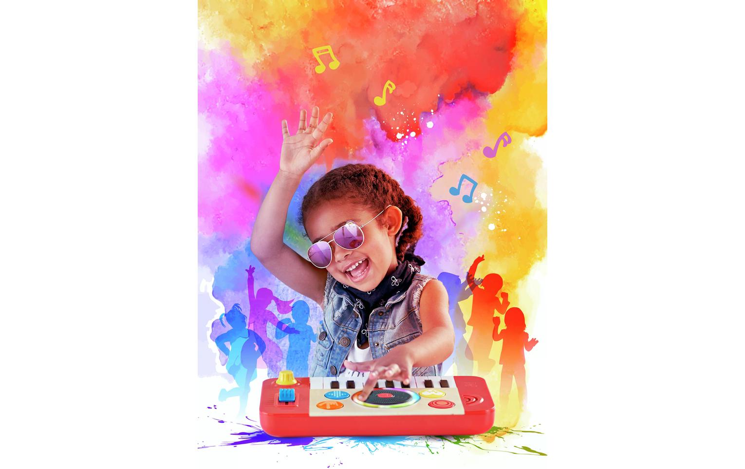 Musikspielzeug DJ-MischpultBatteriebetriebenes Musikinstrument