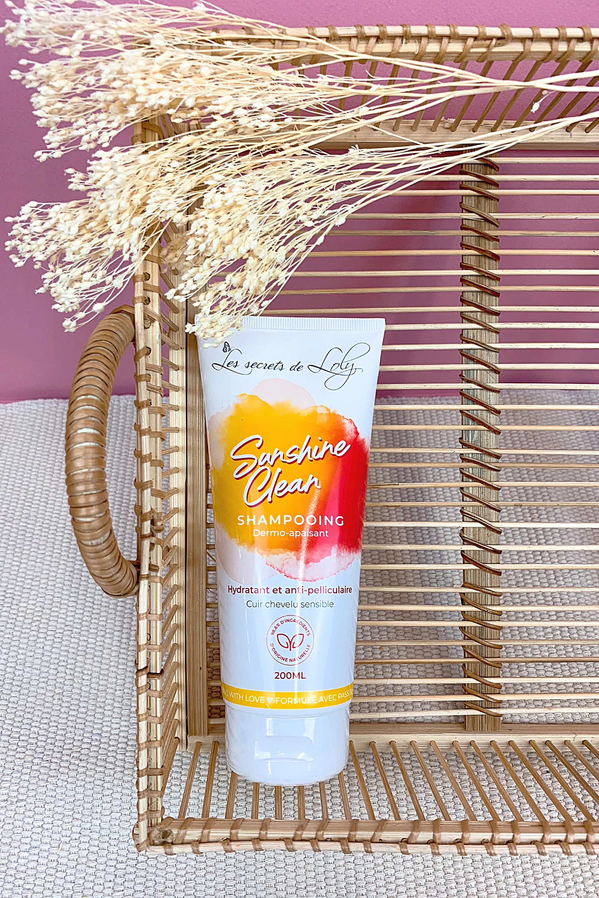 Les Secrets de Loly Shampoing cuir chevelu sensible Sunshine Clean-200 ml