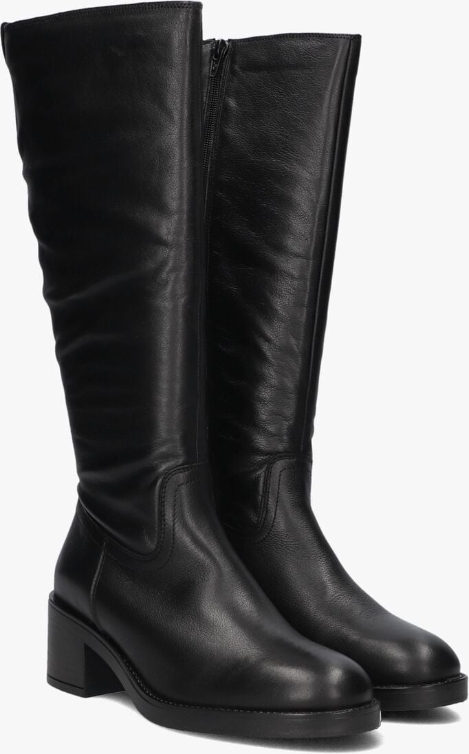 zwarte blasz hoge laarzen 2plain304