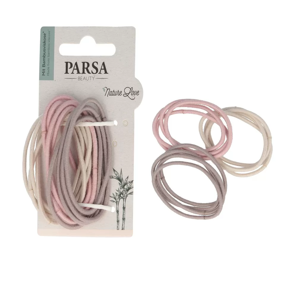 Parsa Beauty Hårelastikker - 12 stk.