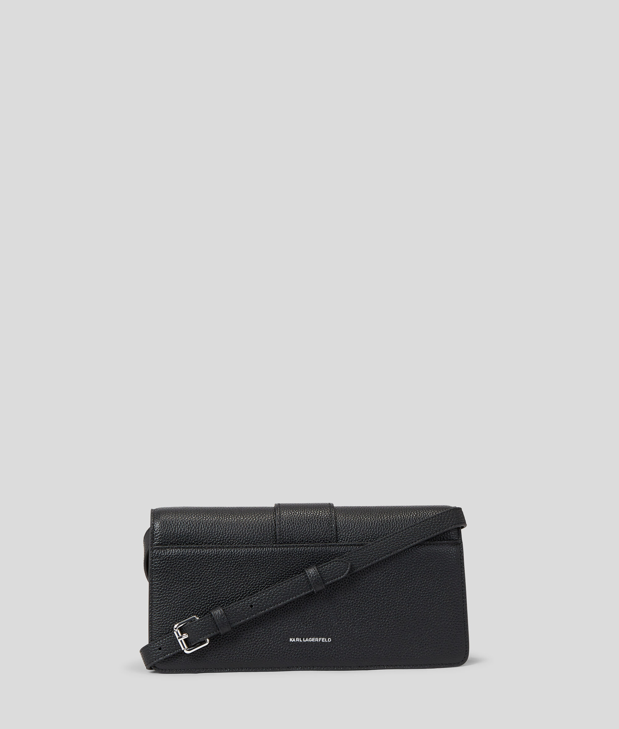 PETIT SAC PORTÉ ÉPAULE EN CUIR GRAINÉ K/IKONIK