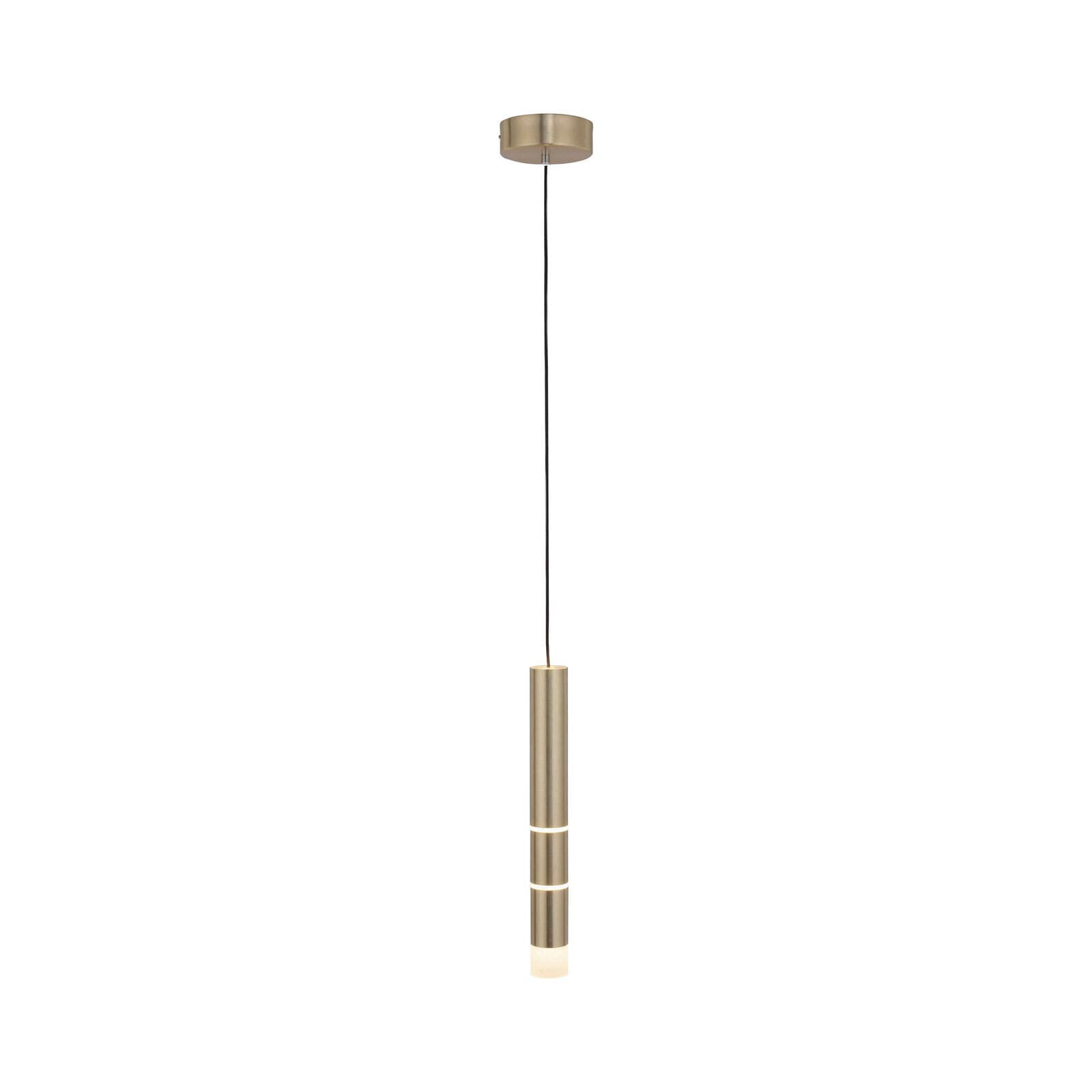 Paul Neuhaus LED Pendelleuchte PURE-VEGA 5 cm mattmessing