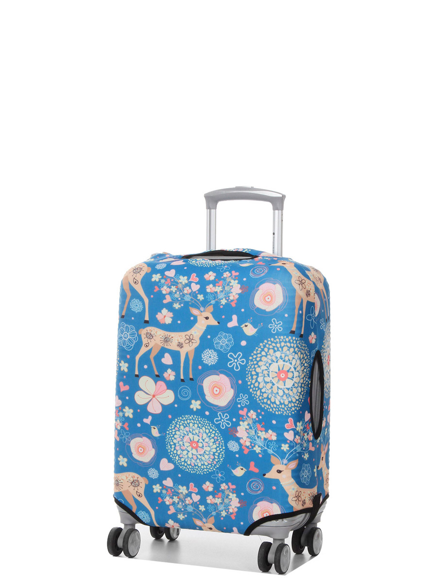 Housse de valise Periea Blue Animals S