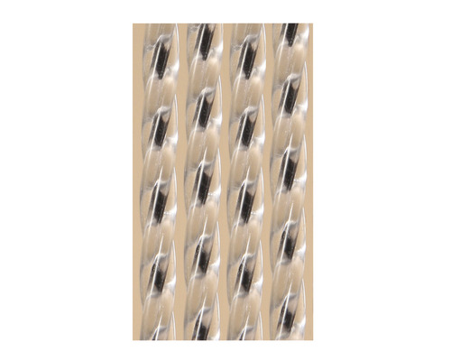 Milan deurgordijn, zwart, 100x230 cm
