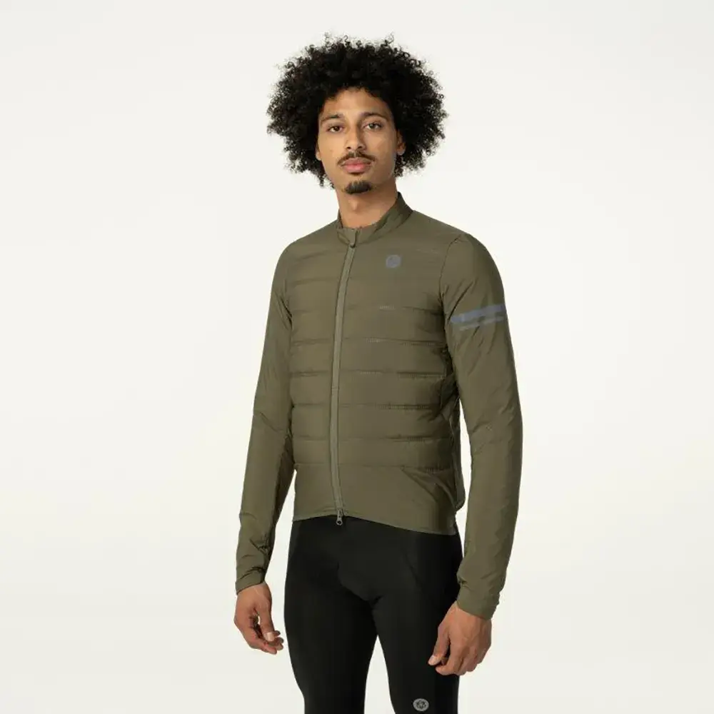 AGU Performance Padded Fietsjack Groen Heren