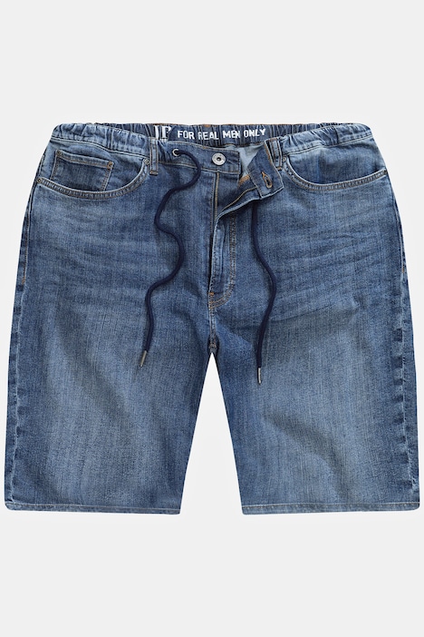 JP1880 Jeansbermuda, Lightweight, Schlupfbund, Modern Straight Fit, bis 8 XL