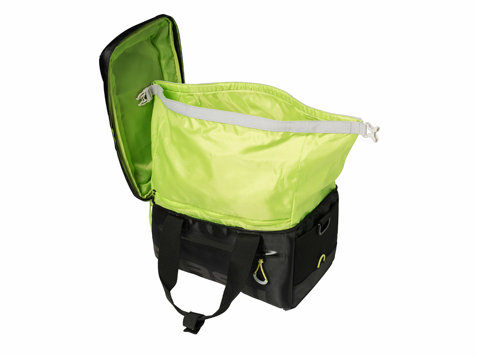 Basil Miles Bagagedragertas - Black