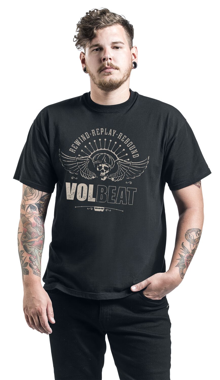 Skullwing - Rewind, Replay, Rebound | Volbeat T-Shirt Manches courtes
