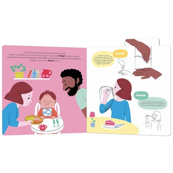 Je signe avec bébé   de               AUZOU