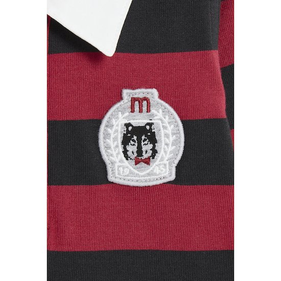 Mon Grand Loup Polo manches longues à rayure   Club        6 mois   de               Marèse
