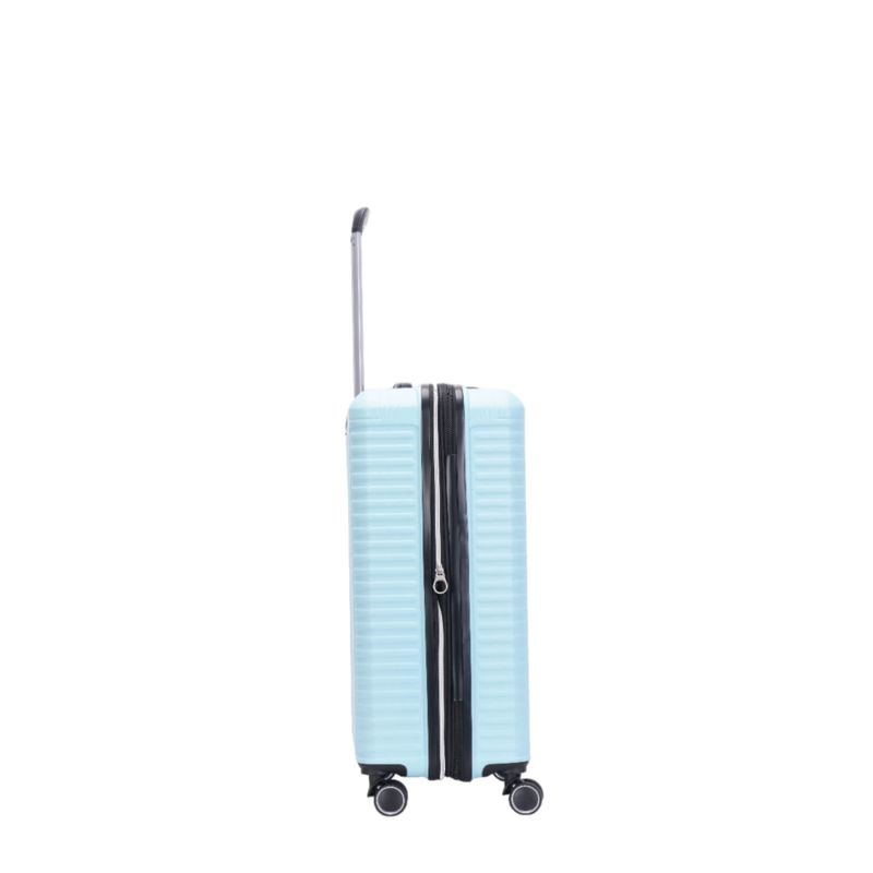 Lot de 3 valises rigides 329 Extensibles 55, 66 et 76 cm Bleu ciel