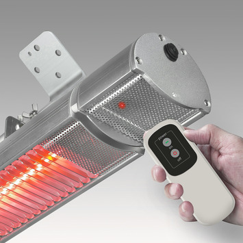 Terrasverwarmer Golden 1500 afstandsbediening