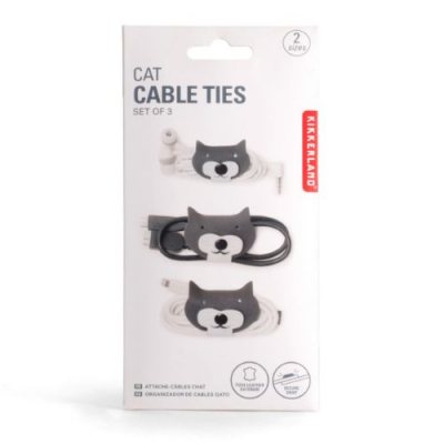 Cat Cable Tie Set Of 3
