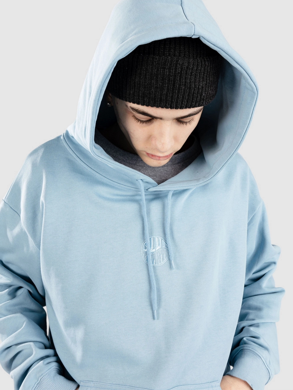 Blue Tomato Mini Logo Hoodie skyway