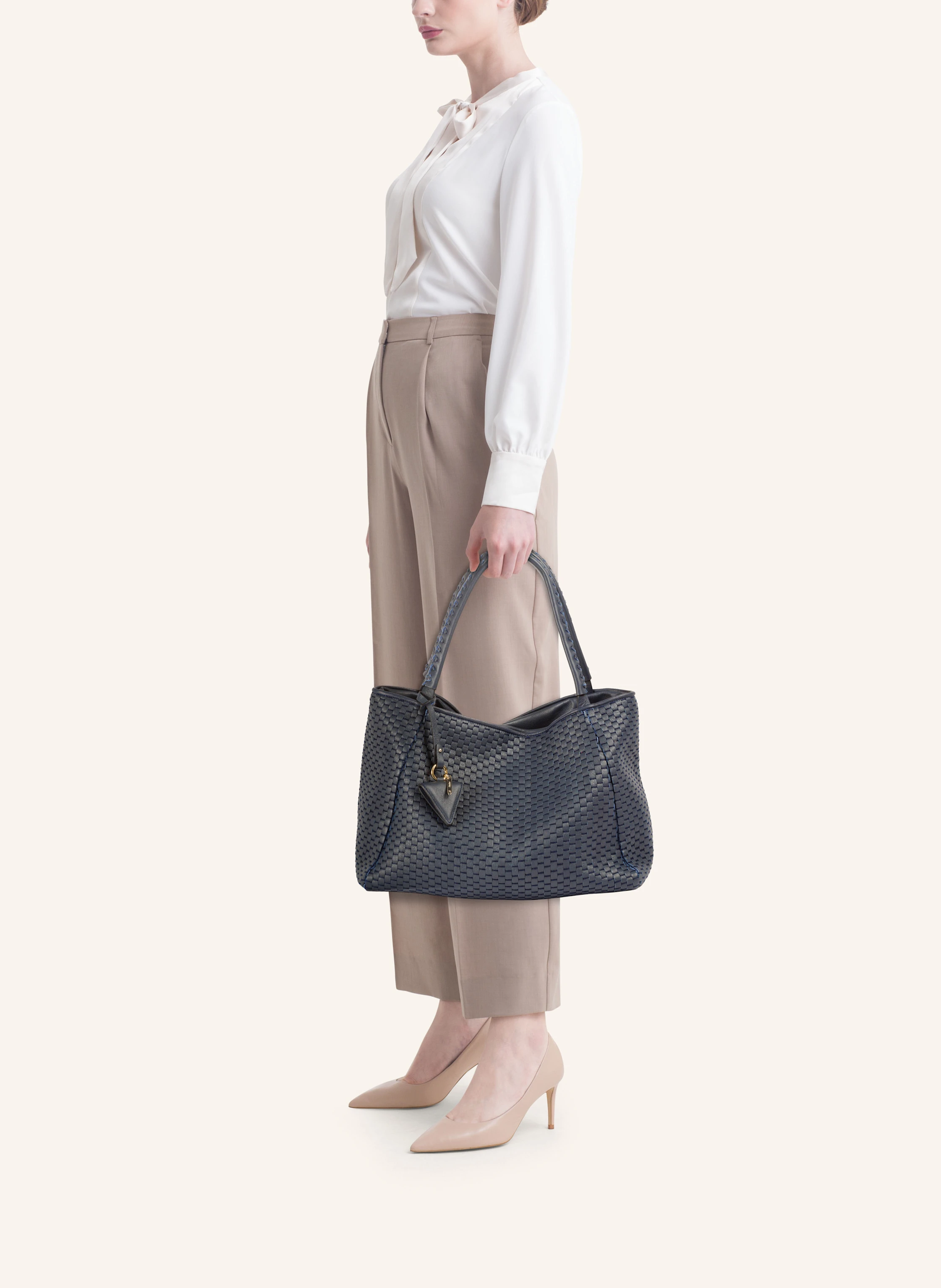 Parise Handtasche '09' OHNE FRANSEN