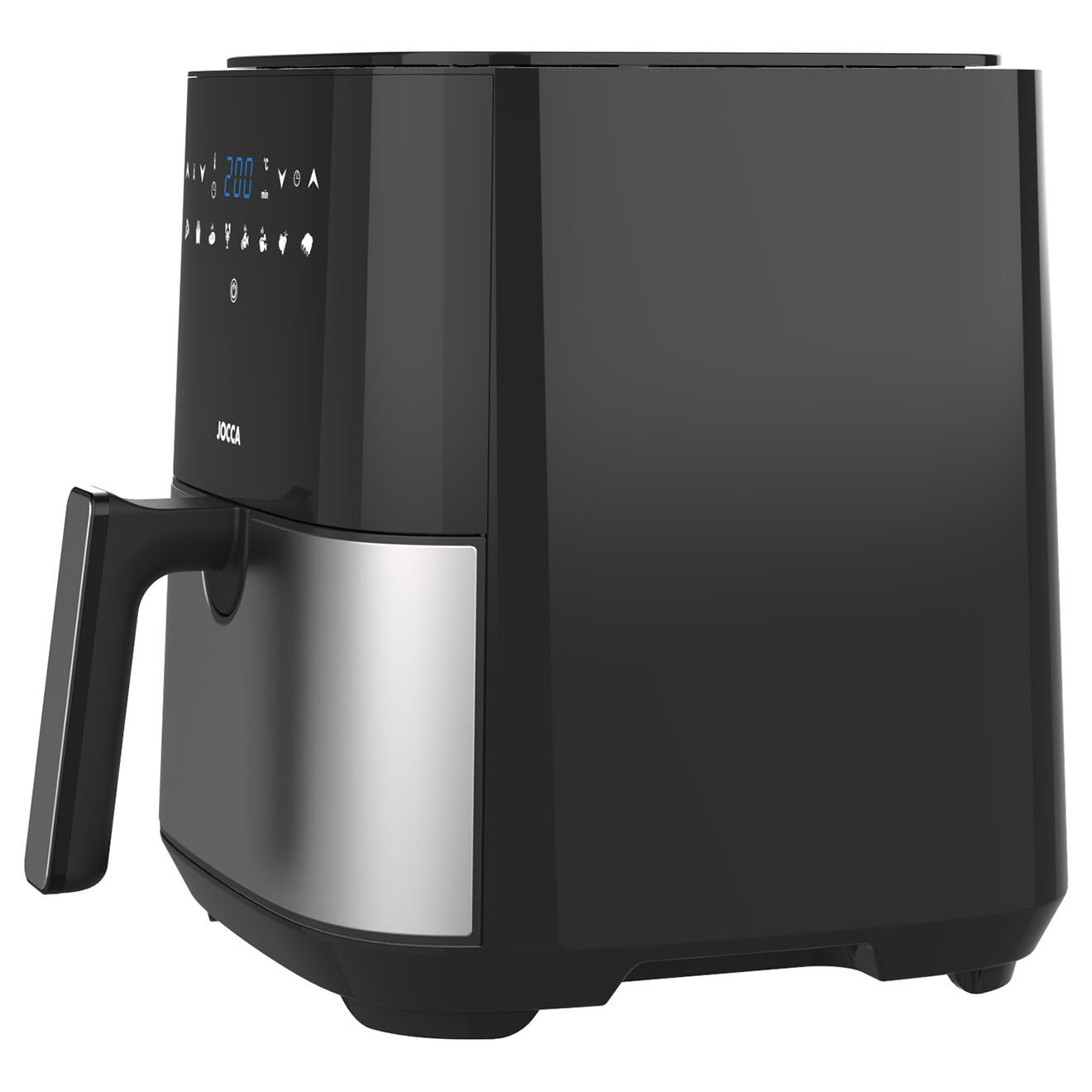 Jocca Friteuse à air chaud 5L + grille noire