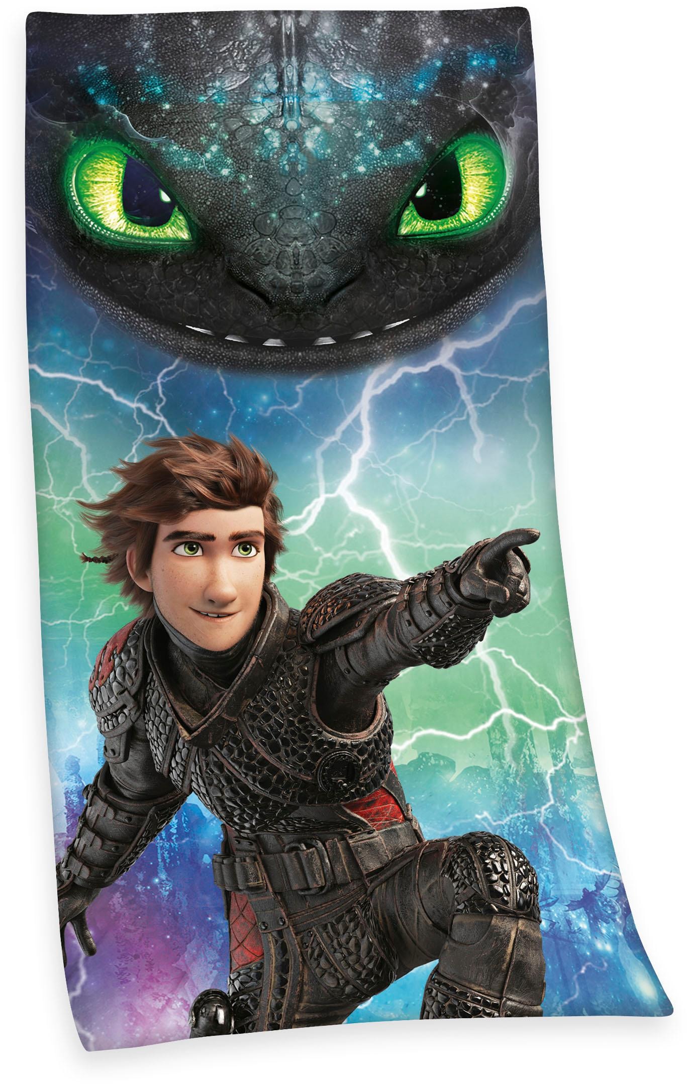 Badetuch »Dragons 3« mit Drachenmotiv