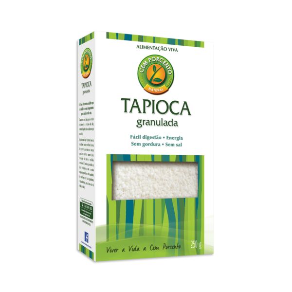 Cem Porcento Tapioca Granulada 250g