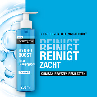 Neutrogena Hydro Boost Aqua Reinigingsgel Parfumvrij 200ML