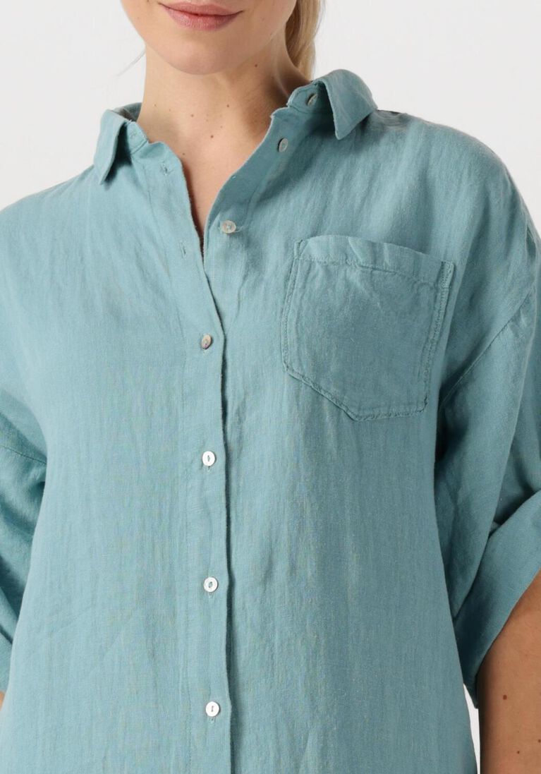 blauwe bellamy midi jurk fay