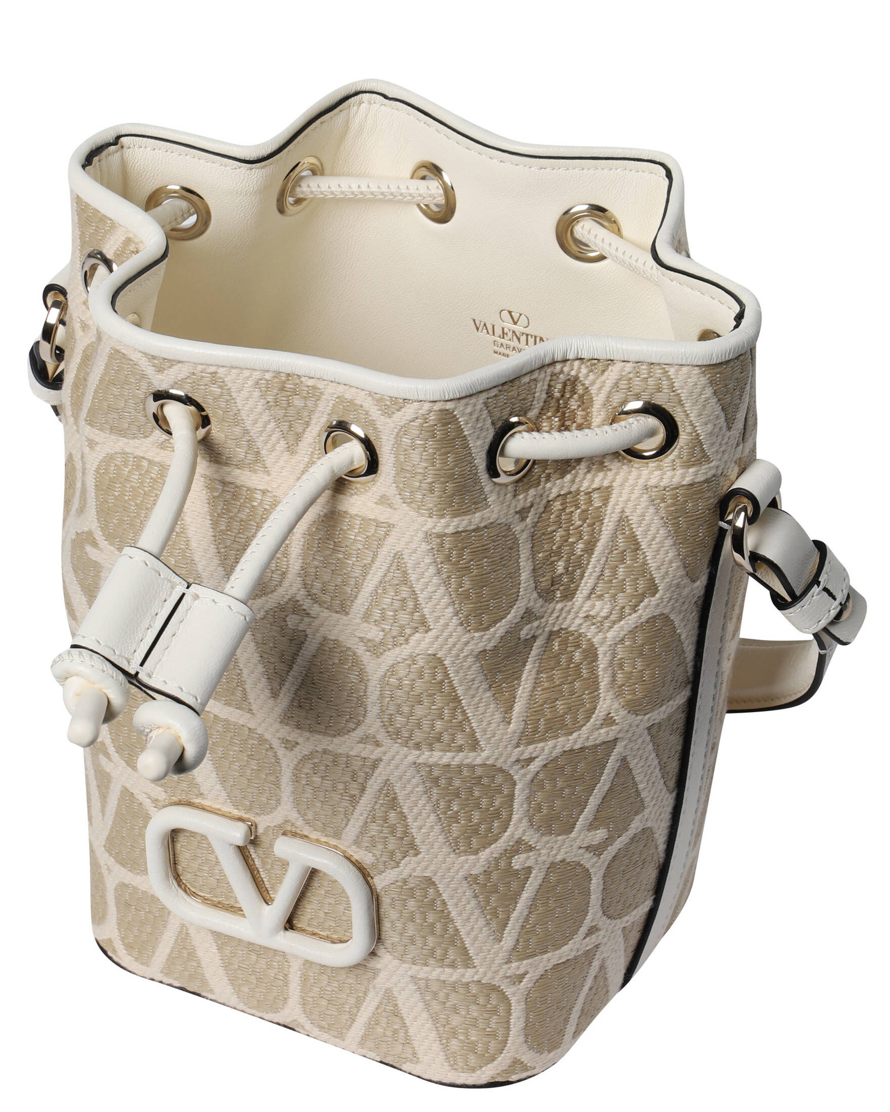 Valentino Garavani| Damen Beuteltasche MINI VLOGO SIGNATURE BUCKET BAG
