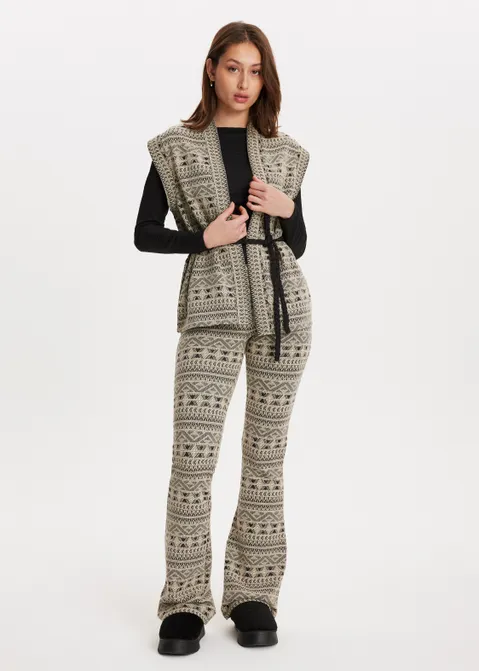Gilet jacquard assorti (ASSOR)