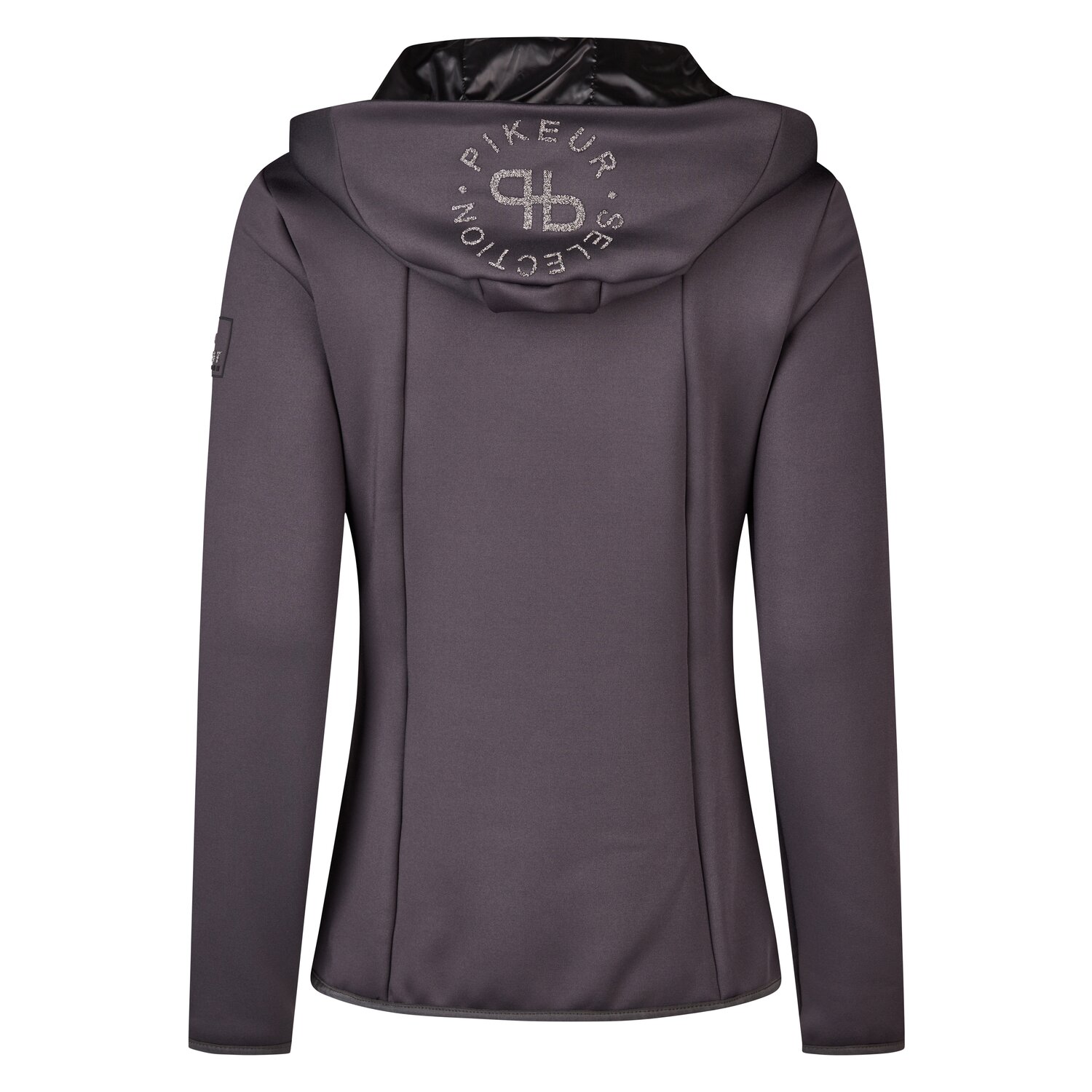 PIKEUR Selection Funktionsfleece-Jacke mit Kapuze - twilight