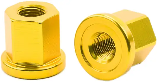 Mission Aluminum BMX Hjulbolts Møtrikker | SkatePro